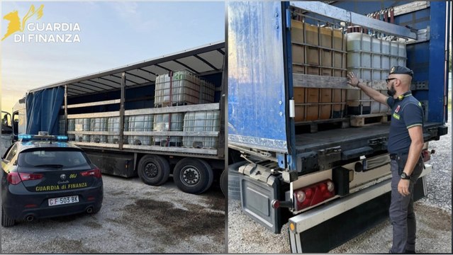 Marigliano, sequestrati oltre 56mila litri di gasolio di contrabbando (09.10.25)