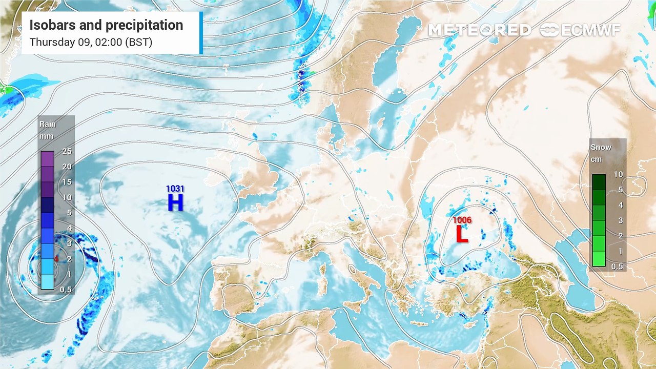 High pressure brings calm to UK weather — but for how long?