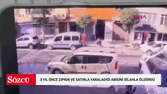 Avcılar'da 3 yıl önce zıpkın ve satırla yaraladığı abisini silahla öldürdü