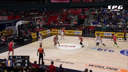 Kassius Robertson Highlights 19 Pts, 2 Ast vs BC Enisey 02.10.2025