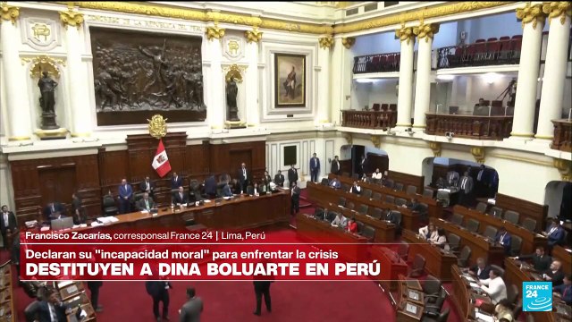 Informe desde Lima: congreso destituye a la presidenta Dina Boluarte