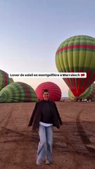 Un lever de soleil magique en montgolfière au-dessus de Marrakech 🇲🇦