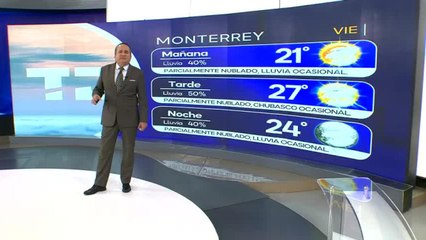 Pronóstico del tiempo para Monterrey, con Abimael Salas - 10 de octubre de 2025