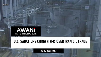 U.S. sanctions China firms over Iran oil trade