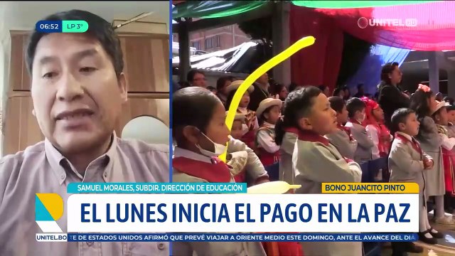 ¡Atención! Este es el cronograma para el pago del bono Juancito Pinto