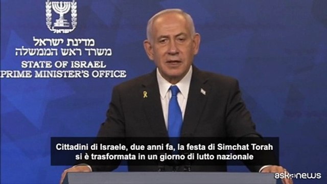 M.O., Netanyahu: Ci sono 20 ostaggi vivi a Gaza e 28 morti
