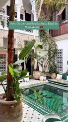 On a trouvé le plus beau Riad de Marrakech 🇲🇦