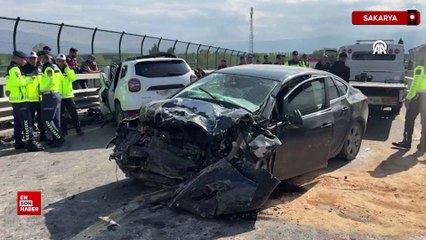 Sakarya’da trafik kazası: 2 jandarma şehit