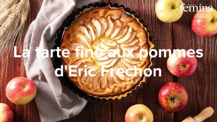 Cette tarte fine aux pommes à 5 ingrédients, du chef triplement étoilé Eric Frechon, est le dessert parfait du dimanche
