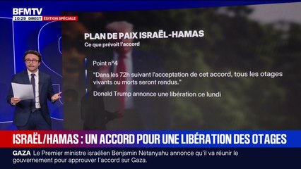 LES ÉCLAIREURS - Ce que contient l'accord entre Israël et le Hamas