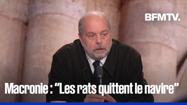 Crise politique, Robert Badinter, Nicolas Sarkozy...L'interview d'Éric Dupond-Moretti en intégralité