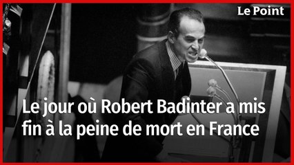 Le jour où Robert Badinter a mis fin à la peine de mort en France