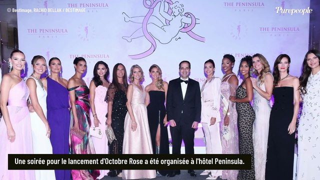 ON Y ÉTAIT Marine Lorphelin, Camille Cerf, Eric Antoine et sa femme Gennifer, ancienne Miss également... de nombreuses stars réunies pour une soirée d'exception au Peninsula