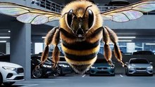 a female Bee Ai Video #aiart #aivideo