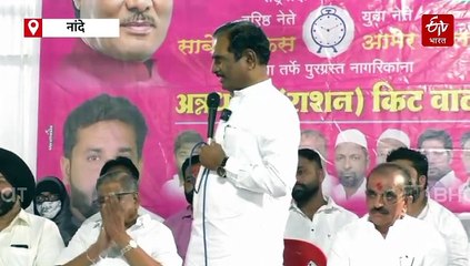 आरएसएस पथसंचलनातील पुष्पवृष्टीवरून चिखलीकर-धोंडगे आमनेसामने