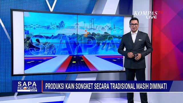 Cantik dan Bernilai Tinggi! Tenun Songket Alat Tenun Bukan Mesin Pekanbaru Jadi Incaran Kolektor