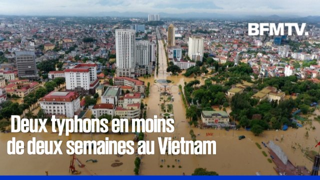 Vietnam: des crues record font au moins huit morts et cinq portés disparus