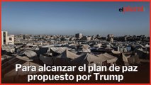 Hamás e Israel firman la primera fase del plan de Trump para Gaza