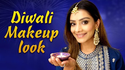 ✨ How to Create Easy Diwali Makeup Look | Indian Festival Look 2025 | Diwali Special