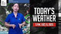 Today's Weather, 5 P.M. | Oct. 9, 2025
