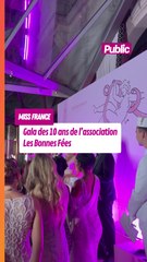 Les Miss France au Gala des 10 ans de l’association Les Bonnes Fées à l’Hôtel The Peninsula Paris