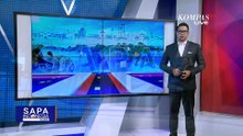 Rekaman CCTV Ibu di Palembang Dikejar 2 Begal: Tangan Luka, Motor Hilang