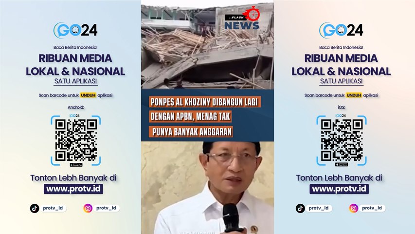 Ponpes Al Khoziny Dibangun Lagi dengan APBN, Menag Tak Punya Banyak Anggaran