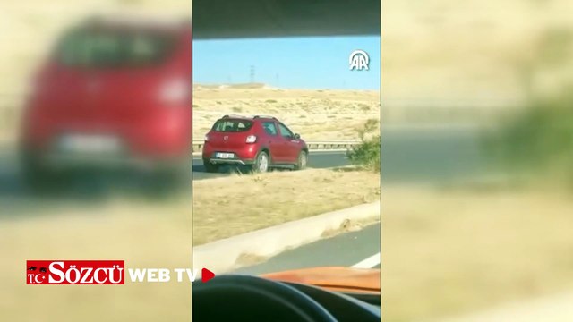 Denizli'de çevre yolunda ters yöne giren sürücüye 9 bin 267 lira ceza