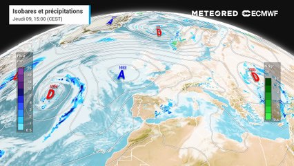 Retour en force de l'anticyclone à l'approche du week-end
