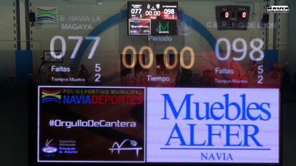 BALONCESTO CBN. LA MAGAYA  77  -  CAJA RURAL REINO DE LEÓN 98