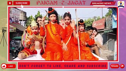 पटियाला।भगवान वाल्मीकि प्रकट दिवस के उपलक्ष्य में निकाली गई भव्य शोभा यात्रा।PEJ