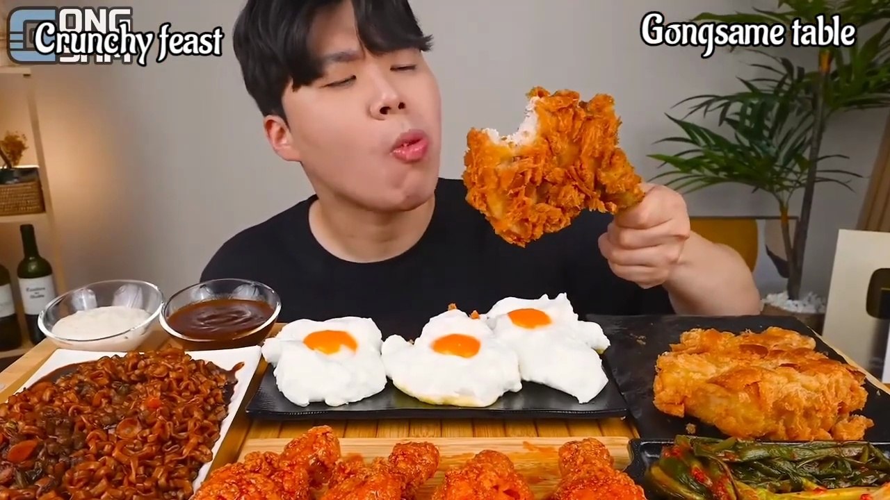 ASMR MUKBANG| KFC CRISPY FRIED CHICKEN | MUKBANG EATING COMPILATION