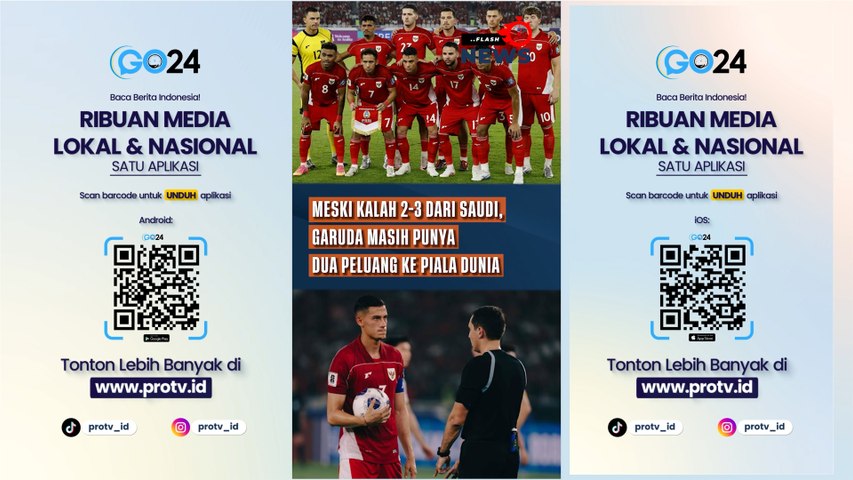Meski Kalah 2-3 Dari Saudi, Garuda Masih Punya Dua Peluang ke Piala Dunia