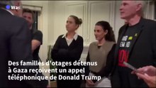 Gaza : Trump annonce par téléphone le retour des otages à leurs familles