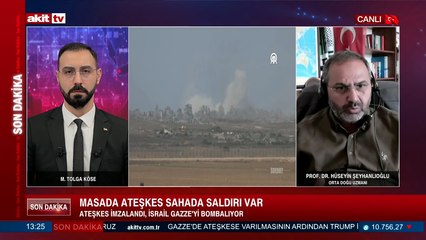 Prof. Dr. Hüseyin Şeyhanlıoğlu: "Gazze anlaşmaya rağmen bombalanıyor"