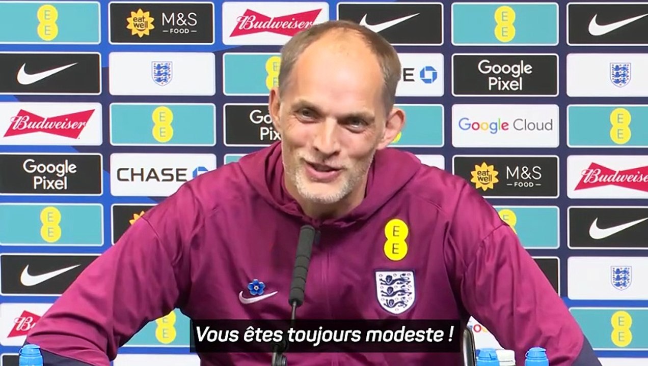 Tuchel salue les progrès après un an à la tête des Three Lions