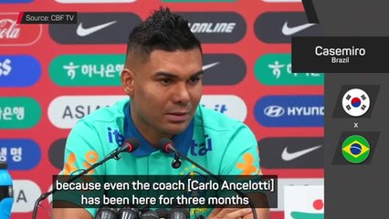 Casemiro admits Brazil are 'inevitably behind' schedule for 2026 World Cup