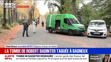 Tombe de Robert Badinter dégradée: ce que l'on sait