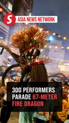 China Daily | Fire dragon dance sparks off Mid-Autumn Festival in Hong Kong