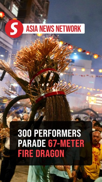 China Daily | Fire dragon dance sparks off Mid-Autumn Festival in Hong Kong
