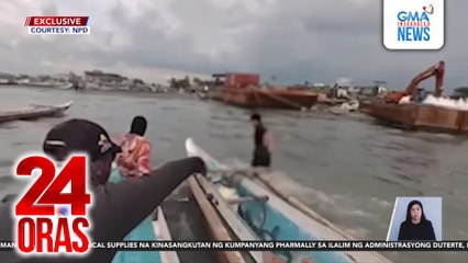 Wanted sa kasong statutory rape, nakorner matapos tumakas sakay ang motorboat | 24 Oras