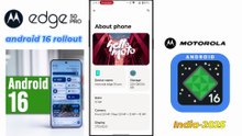 Moto Edge 50 Pro Android 16 Update🔥| New Features,Rollout & Download Now| Moto Android 16 Update2025