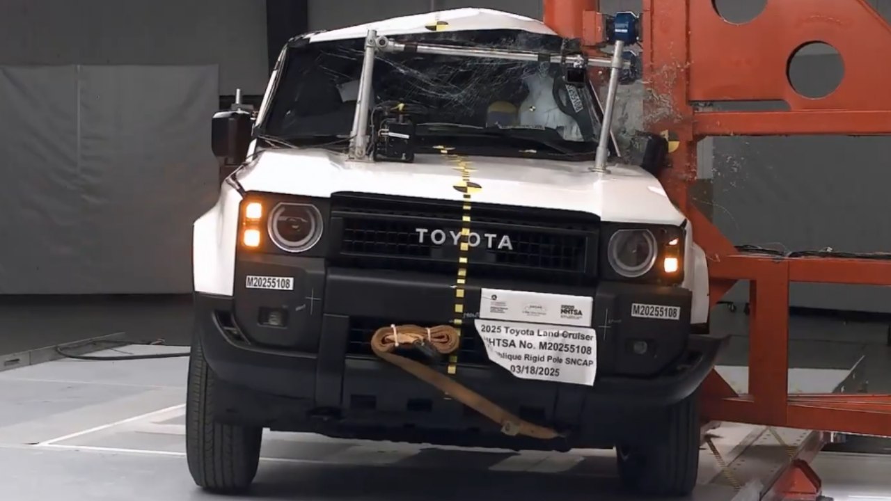 Wie sicher ist der neue Toyota Land Cruiser 2025? Crashtest zeigt klare Ergebnisse