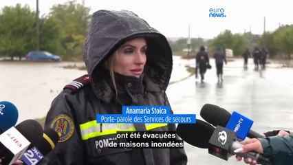 Roumanie : cinq comtés et Bucarest placés en alerte rouge en raisons d'importantes inondations