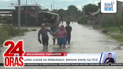 Flash flood, naranasan sa isang barangay sa Guinobatan, Albay | 24 Oras