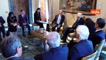 Mattarella riceve Ministro Esteri Cina Wang Yi al Quirinale