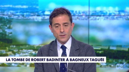 «Il n’y a aucune décence» de la part de Jean-Luc Mélenchon, critique Jonathan Siksou après la vandalisation de la tombe de Robert Badinter