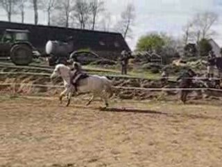 20 avril  Obstacle avec Dacotie 1m