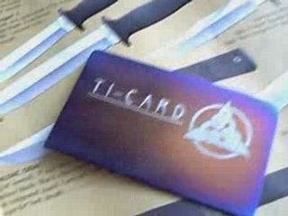 NEMESIS TI CREDIT CARD KNIFE TOOL