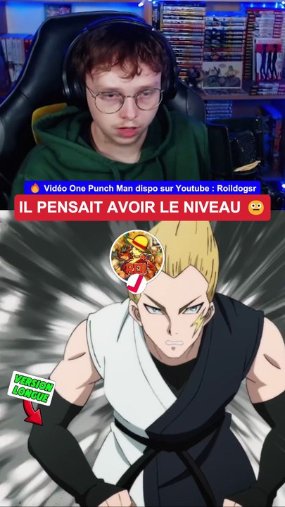 IL PENSAIT AVOIR LE NIVEAU 😐 ?! | ONE PUNCH MAN VF 🔥 #anime #onepunchman #manga #vf